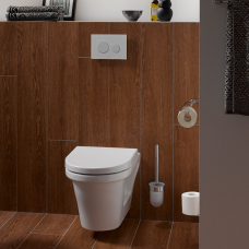 Унитаз подвесной TOTO CF безободковый с сиденьем без микролифта 355x540 мм CW132Y#NW1/VC130