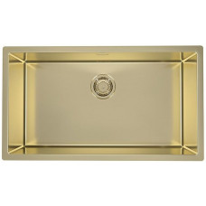 Мойка кухонная Alveus Quadrix Monarch Gold 790x450x200 мм с выпуском 1117478
