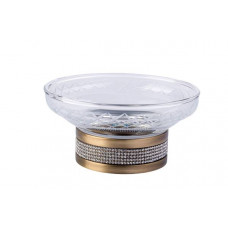 Мыльница настольная Boheme Royal Cristal бронза 10930-BR Мыльница настольная Boheme Royal Cristal бронза 10930-BR