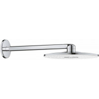 Верхний душ с кронштейном 430 мм GROHE Rainshower 310 SmartActive белая луна 26475LS0