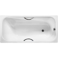 Ванна чугунная Wotte Start 1700х700х458 мм с отверстиями для ручек Start 1700x700UR