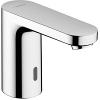 Смеситель для раковины Hansgrohe Vernis Blend электронный с предустановленной температурой хром 71502000