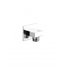 Шланговое подсоединение с держателем Gessi Rettangolo хром 20169031