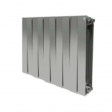 Радиатор биметаллический Royal Thermo PianoForte 500 Silver Satin 10 секций RTPFSS50010 Радиатор биметаллический Royal Thermo PianoForte 500 Silver Satin 10 секций RTPFSS50010