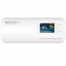 Регулятор системы отопления ZONT Climatic.V2 погодозависимый автоматический ML00007105