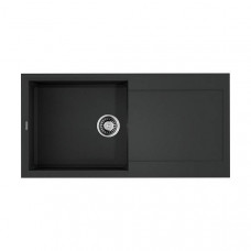 Кухонная мойка OMOIKIRI Sakaime 100-BL Tetogranit 100x50 см черный 4993884 Кухонная мойка OMOIKIRI Sakaime 100-BL Tetogranit 100x50 см черный 4993884