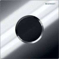 ИК привод смыва для писсуара Geberit Sigma01 батарея 1.5 В хром глянец 116.031.21.5