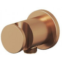 Отвод для душа настенный с держателем RAVAK 706.60 Rose Gold X07P708