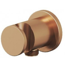 Отвод для душа настенный с держателем RAVAK 706.60 Rose Gold X07P708