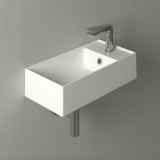Раковина Simas Agile 50х28 см 1 отверстие белая AG50 bi Раковина Simas Agile 50х28 см 1 отверстие белая AG50 bi