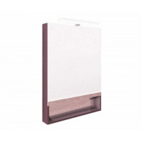 Шкаф зеркальный Roca The Gap 600х850х129 мм LED подсветка фиолетовый ZRU9302751
