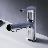 Смеситель для раковины AM.PM X-Joy с вытяжным изливом F85B02900