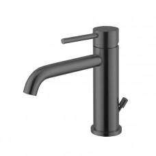 Смеситель для раковины Newform X-STEEL 316 с донным клапаном излив 145 мм PVD Brushed gun metal 69610X.59.064 Смеситель для раковины Newform X-STEEL 316 с донным клапаном излив 145 мм PVD Brushed gun metal 69610X.59.064