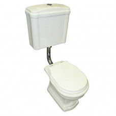 Унитаз напольный приставной Ceramica Althea ROYAL 55х36х40 см белый 40288bi