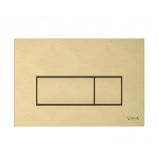 Панель смыва VitrA Root Square шлифованное золото 740-2325