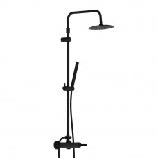 Душевая система Damixa Scandinavian Pure со смесителем черный матовый 936710300 Душевая система Damixa Scandinavian Pure со смесителем черный матовый 936710300