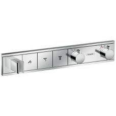 Термостат hansgrohe RainSelect на 3 потребителя внешняя часть 15356000