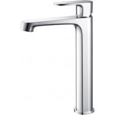 Смеситель для раковины высокий Aquanet Oberon 240 мм хром AQ1204CR