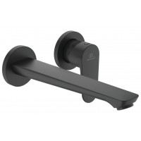 Смеситель для раковины настенный Ideal Standard Cerafine O 224 мм черный матовый BD133XG