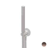 Душевой гарнитур Newform X-STEEL 316 настенный держатель ручной душ шланг 150 см PVD Brushed copper bronze 69645X.59.067