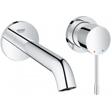 Смеситель для раковины настенный GROHE Essence M-Size на 2 отверстия хром 19408001 Смеситель для раковины настенный GROHE Essence M-Size на 2 отверстия хром 19408001