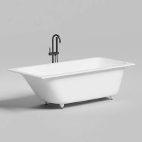 Ванна встраиваемая Salini Orlanda Kit 170х80х60 см S-Sense белый матовый 102116M