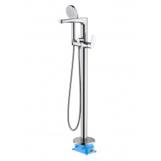 Смеситель для ванны AQUATEK БЕТТА напольный скрытого монтажа хром AQ1145CR