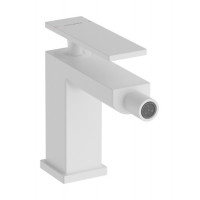 Смеситель для биде Hansgrohe Tecturis E 80 со сливным гарнитуром матовый белый 73200700