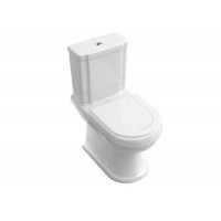 Унитаз напольный Villeroy & Boch Hommage 370x725 мм CeramicPlus альпийский белый 666210R1