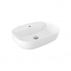 Раковина накладная Azzurra Elegance Zip 60x45x15 см 1 отв. без перелива ELLA060450ZMBI
