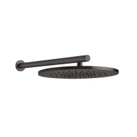 Душевая головка шарнирная Gessi 316 настенная 1/2 350 мм Brushed Black Metal PVD 54148#707