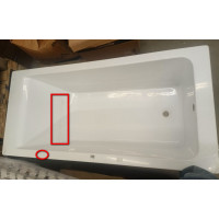 Ванна акриловая Roca Easy 1700x800х450 мм 250 л прямоугольная ZRU9307624