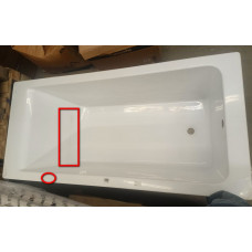 Ванна акриловая Roca Easy 1700x800х450 мм 250 л прямоугольная ZRU9307624