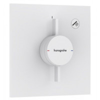 Смеситель для душа Hansgrohe DuoTurn E на 1 потребителя внешняя часть белый матовый 75617700