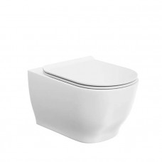 Унитаз подвесной Kerama Marazzi Modula безободковый белый глянцевый MO.wc.02