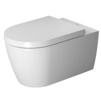 Комплект унитаз подвесной Duravit ME by Starck Rimless 57х37 см с сиденьем SoftClose 45290900A1