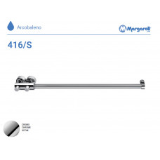 Полотенцесушитель водяной Margaroli 416/S 900 мм Chrome без крючков 416SCR Полотенцесушитель водяной Margaroli 416/S 900 мм Chrome без крючков 416SCR