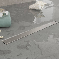 Трап душевой Plumberia Selection PS LINEAR 6x60 см комбинированный затвор нержавеющая сталь PSL60MT
