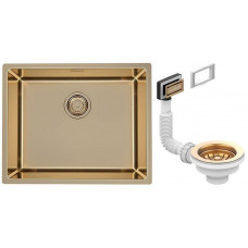 Мойка кухонная Alveus Kombino 50 Monarch Bronze 542х442х195 мм с выпуском 1121283
