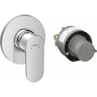 Смеситель для душа Hansgrohe Rebris S встраиваемый комплект на 1 потребитель хром 72648000