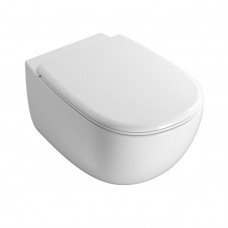 Унитаз подвесной Globo Daily Rimless 53х35 см безободковый белый DNS02BI