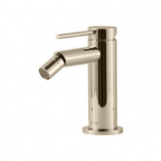 Смеситель для биде Gattoni Circle Two на 1 отверстие с донным клапаном Brushed Nickel 9150/91NS