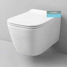 Унитаз подвесной Artceram A16 Saniglaze 36х52 см белый матовый ASV006 05 00 Унитаз подвесной Artceram A16 Saniglaze 36х52 см белый матовый ASV006 05 00