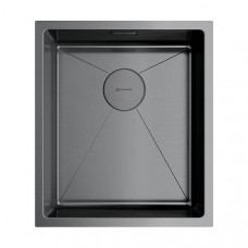 Кухонная мойка Omoikiri Taki 38-U/IF-GM 38x44 см вороненая сталь 4973106