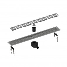 Душевой лоток Timo Drain System 600 мм с решеткой Lines хром DS230106/00 Душевой лоток Timo Drain System 600 мм с решеткой Lines хром DS230106/00