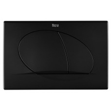 Панель смыва Roca Active 42B 2 режима 255х170х18 мм черный матовый 8901140B6 Панель смыва Roca Active 42B 2 режима 255х170х18 мм черный матовый 8901140B6
