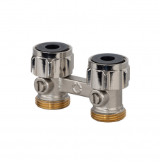 Узел радиаторный прямой Oventrop Multiflex R ZB 3/4 x 3/4 EK никелированный 101580013 Узел радиаторный прямой Oventrop Multiflex R ZB 3/4 x 3/4 EK никелированный 101580013