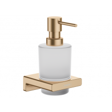 Дозатор для жидкого мыла Hansgrohe AddStoris шлифованная бронза 41745140