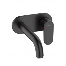 Смеситель для раковины hansgrohe Vernis Blend настенный внешняя часть 207 мм черный матовый 71576670 Смеситель для раковины hansgrohe Vernis Blend настенный внешняя часть 207 мм черный матовый 71576670