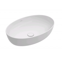 Раковина накладная Villeroy & Boch Artis 610х410х125 мм альпийский белый 41986101